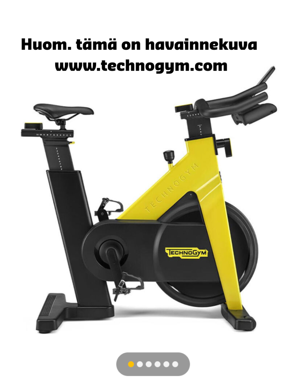 Technogym Connect Spinningpyörä 9 kpl