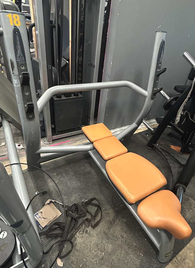 Technogym Penkkipunnerruspenkki 250,-